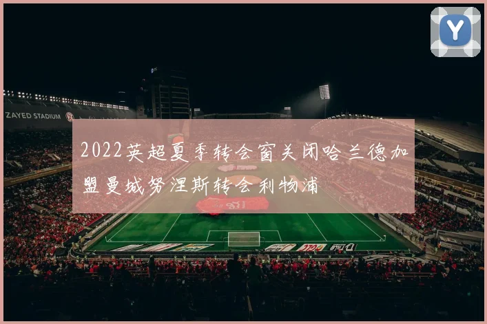2022英超夏季转会窗关闭哈兰德加盟曼城努涅斯转会利物浦